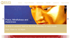 Desktop Screenshot of melbourne.rigpa.org.au