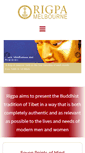 Mobile Screenshot of melbourne.rigpa.org.au